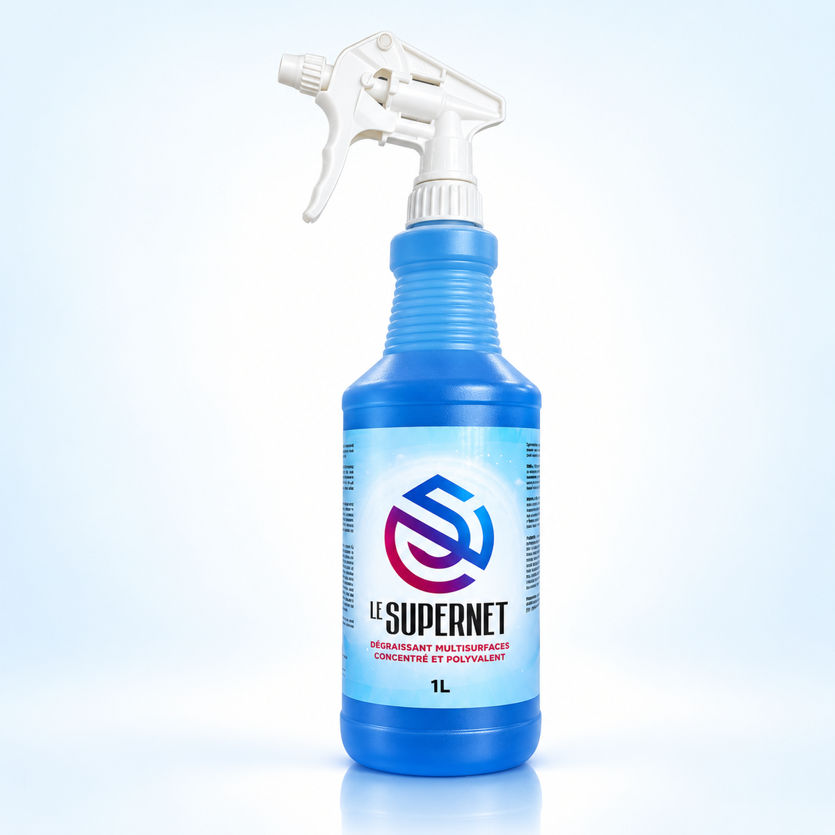 SUPERNET - dégraissant multisurfaces 1 L avec vaporisateur.