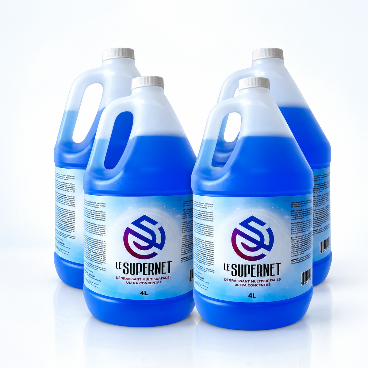 Caisse économique LE SUPERNET – 4 × 4L ultra concentré